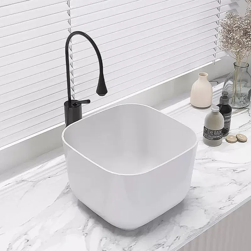 BC-LKW-A561 Tall Overtop Ceramic Basin
