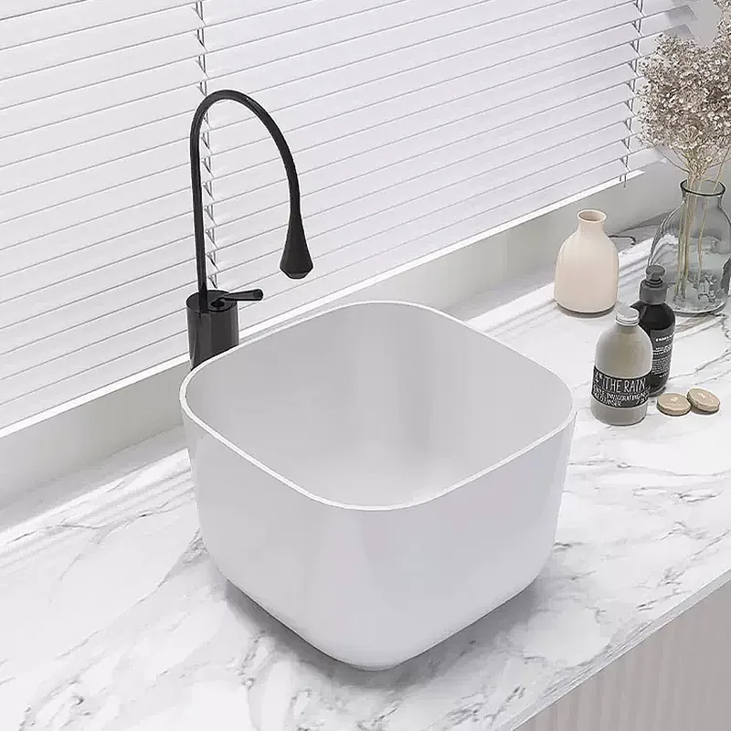 BC-LKW-A561 Tall Overtop Ceramic Basin