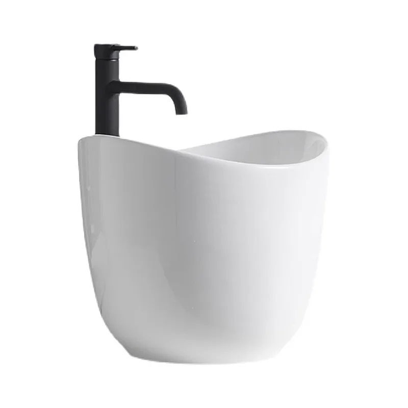 BC-LKW-A599 Tall Overtop Ceramic Basin