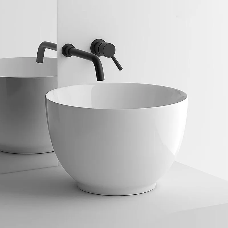 BC-LKW-A600 Tall Overtop Ceramic Basin