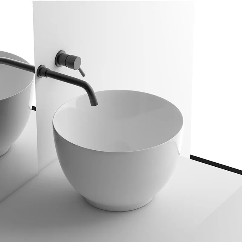 BC-LKW-A600 Tall Overtop Ceramic Basin