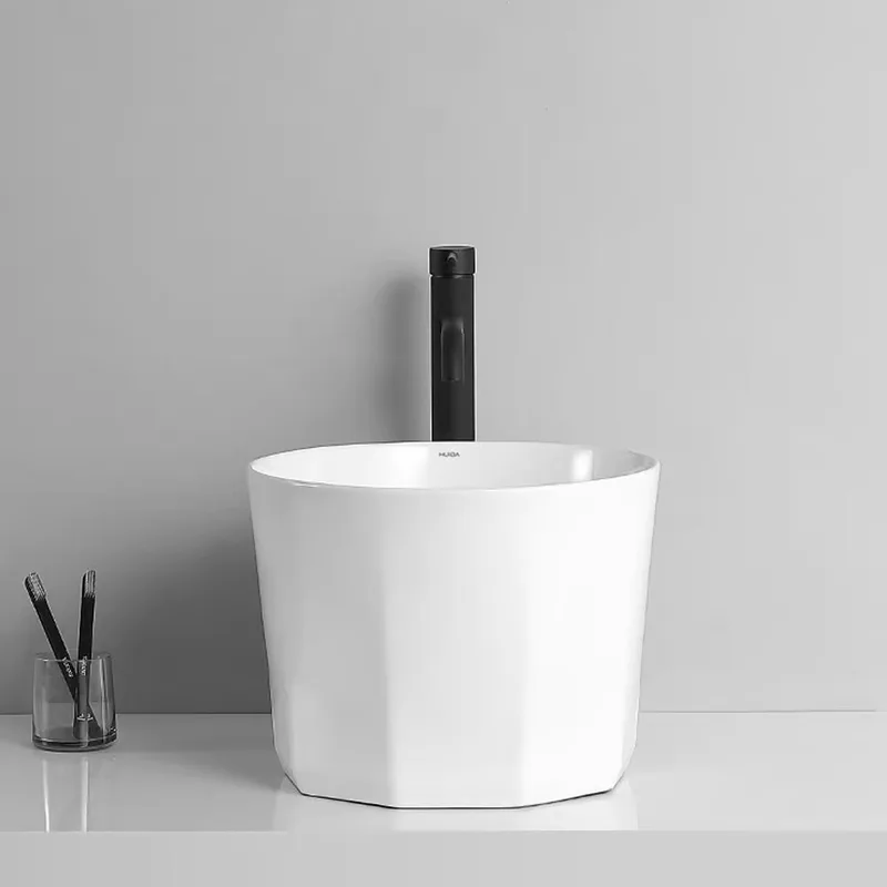 BC-LKW-A690 Tall Overtop Ceramic Basin