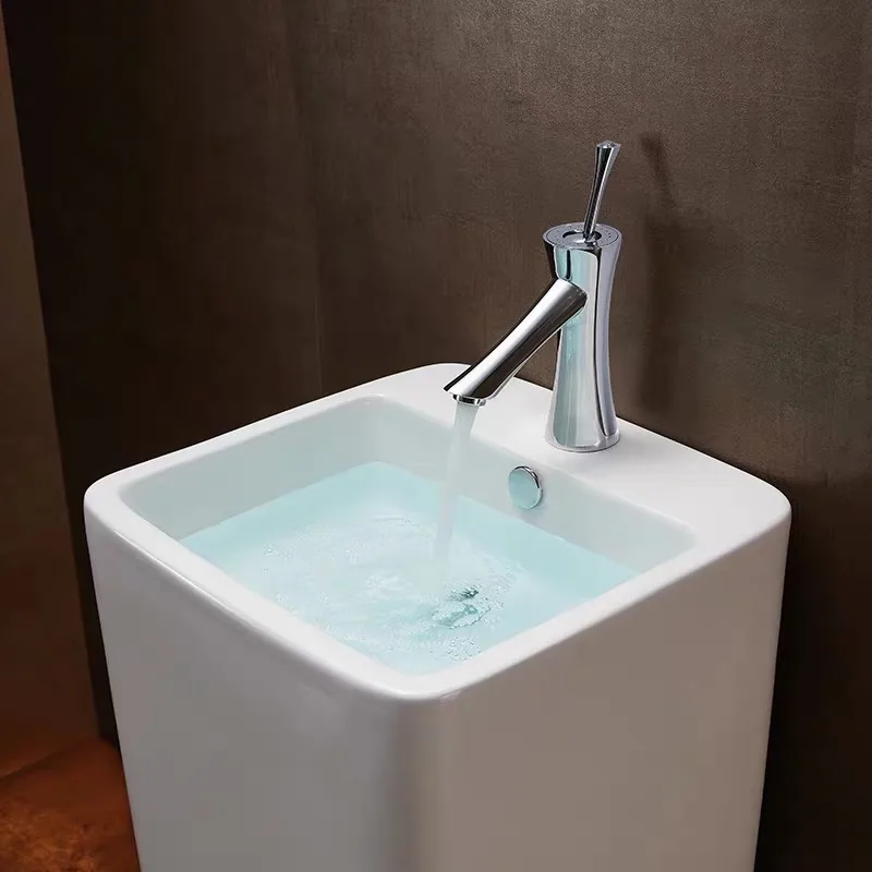 BC-LKW-D6004B Free-Standing Ceramic Basin