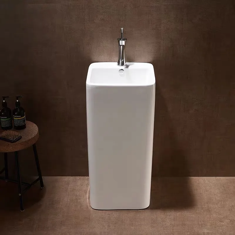 BC-LKW-D6004B Free-Standing Ceramic Basin