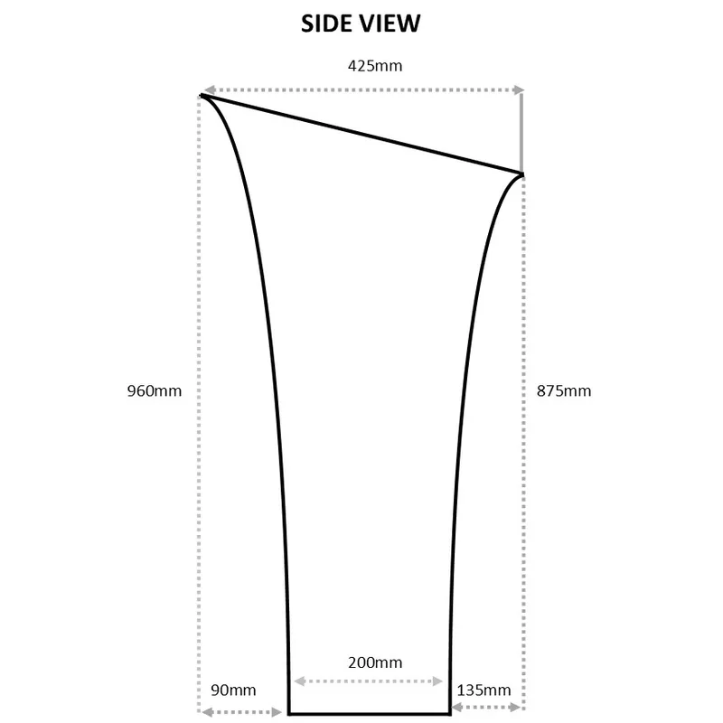 BC-LKW-D6008 Free-Standing Ceramic Basin