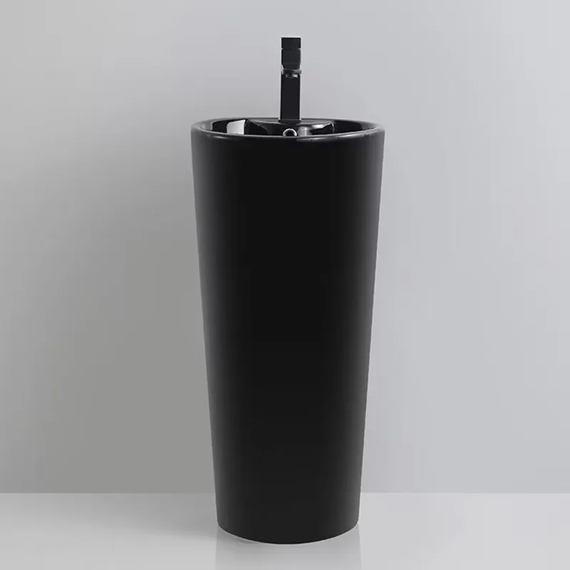 BC-LKW-D6032B-BK Free Standing Ceramic Basin (Matt Black)