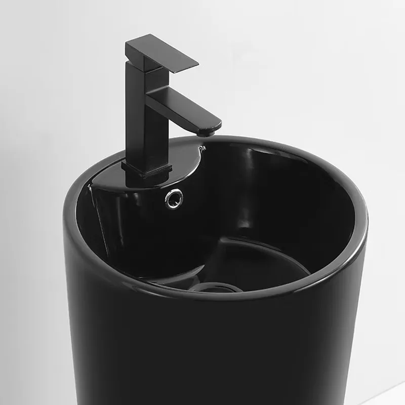 BC-LKW-D6032B-BK Free Standing Ceramic Basin (Matt Black)