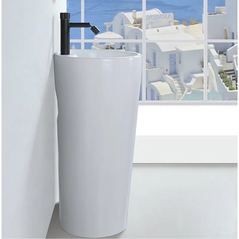BC-LKW-D6032B Free Standing Ceramic Basin