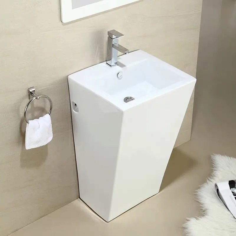 BC-LKW-D6389 Free-Standing Ceramic Basin