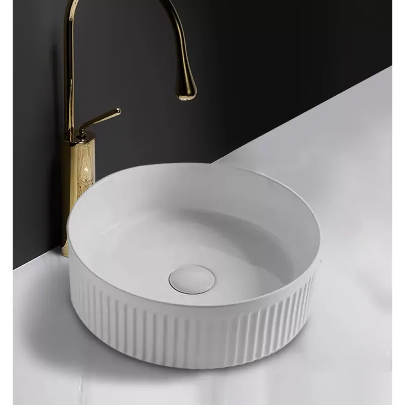 BC-LKW-K315MW Countertop Ceramic Basin (Matt White)
