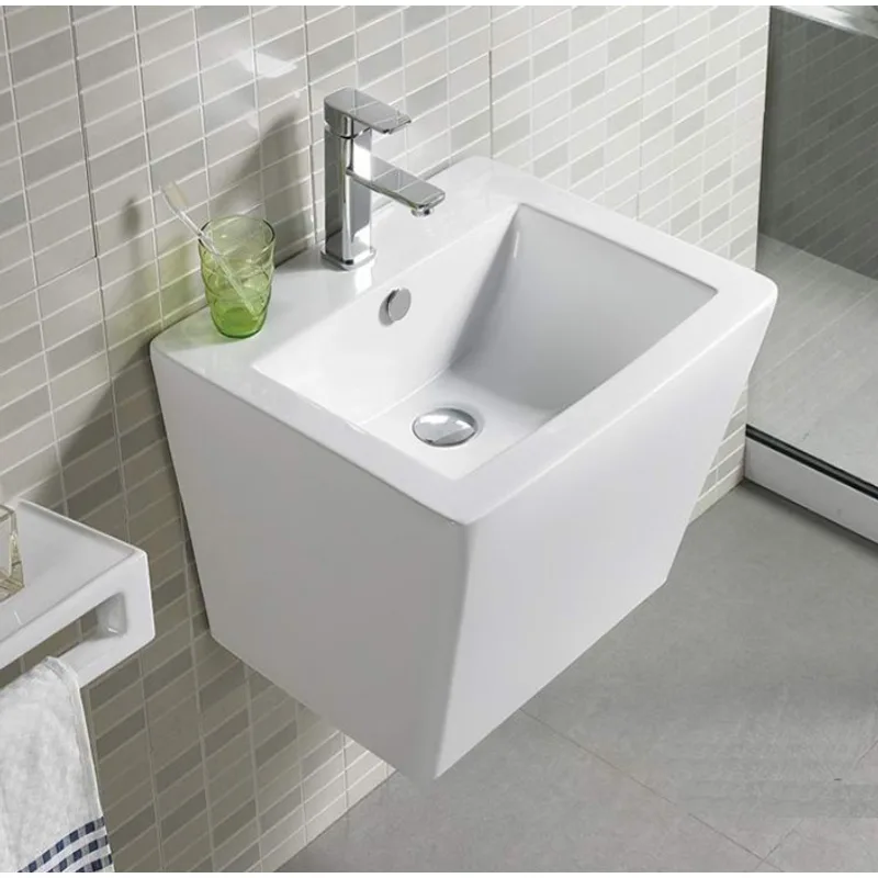 BC-LKW-K9389 Wall-Mount Ceramic Basin