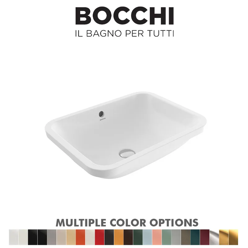 BOCCHI 1006 Scala Arch Ceramic Undermount Basin