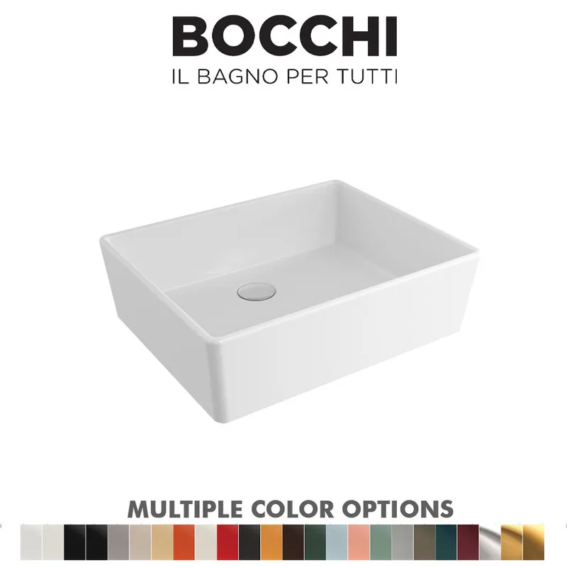 BOCCHI 1215 Milano Ceramic Basin