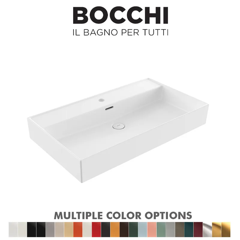 BOCCHI 1377 Milano Ceramic Basin