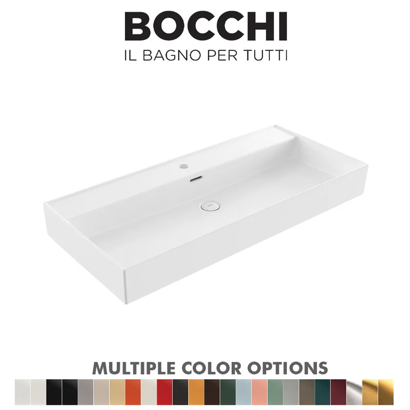 BOCCHI 1378 Milano Ceramic Basin
