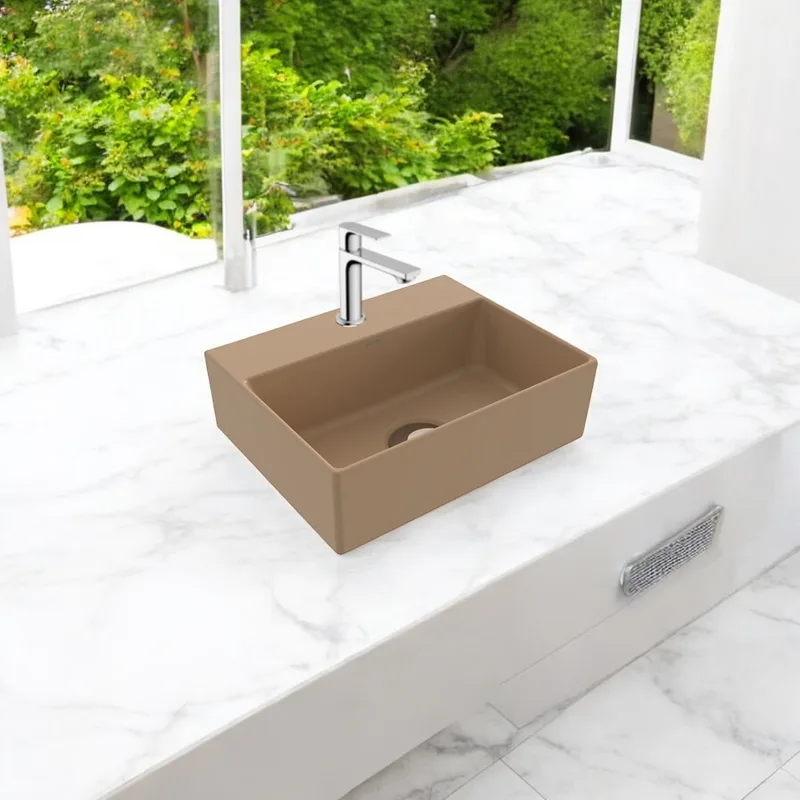 BOCCHI 1470 Sottile Slim Line Ceramic Basin