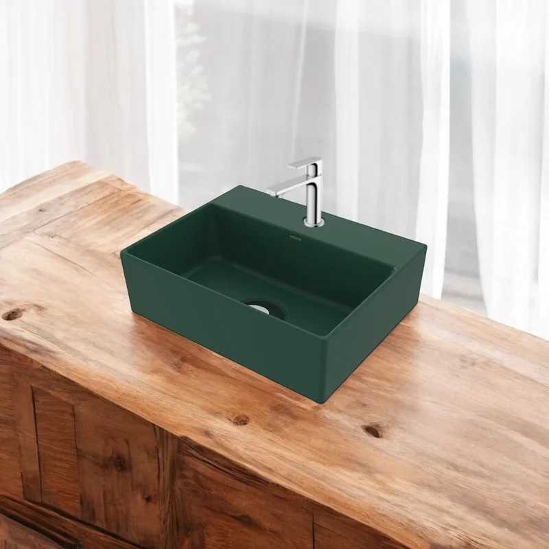 BOCCHI 1470 Sottile Slim Line Ceramic Basin
