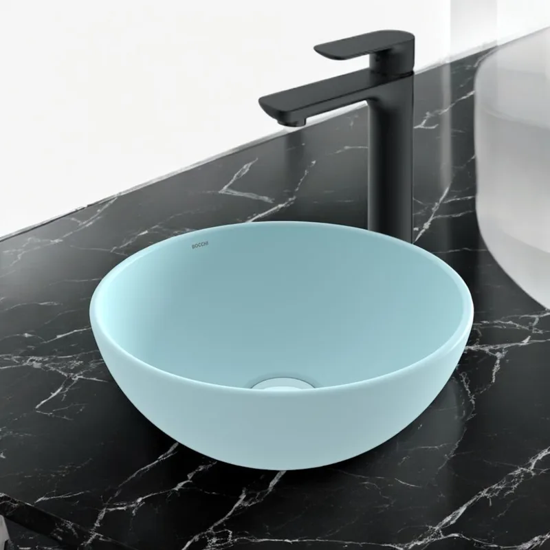 BOCCHI 1471 Sottile Slim Line Ceramic Basin