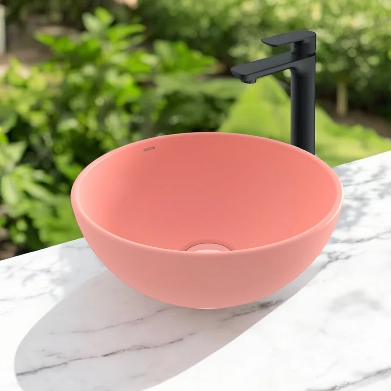 BOCCHI 1471 Sottile Slim Line Ceramic Basin