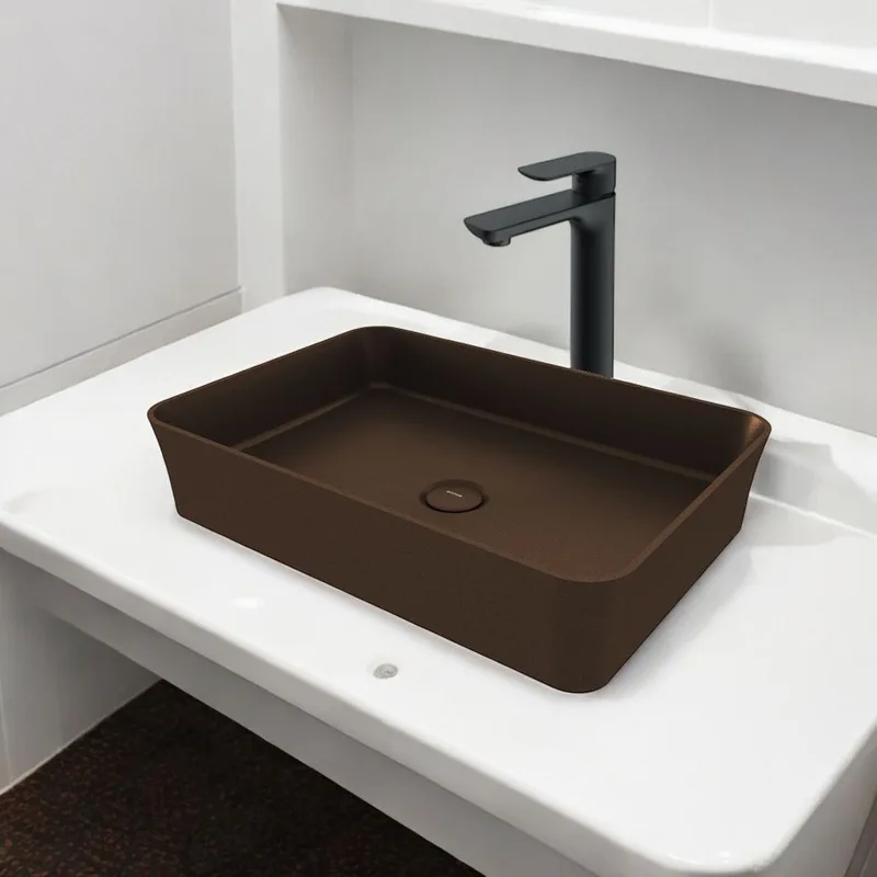 BOCCHI 1476 Sottile Slim Line Ceramic Basin