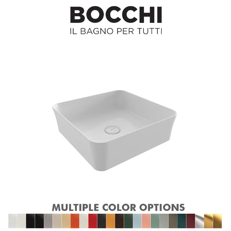 BOCCHI 1477 Sottile Slim Line Ceramic Basin