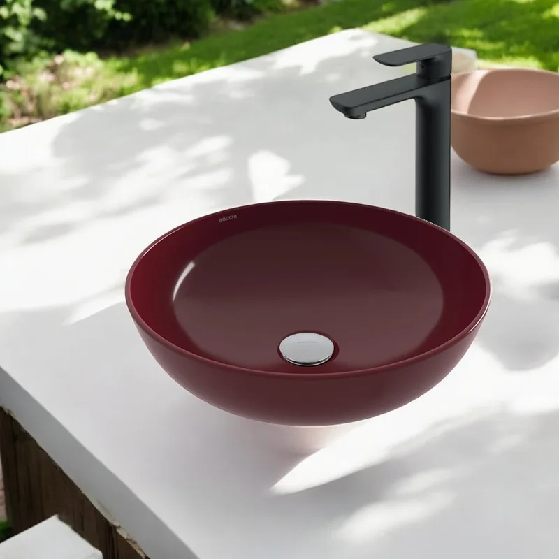 BOCCHI 1494 Sottile Slim Line Ceramic Basin
