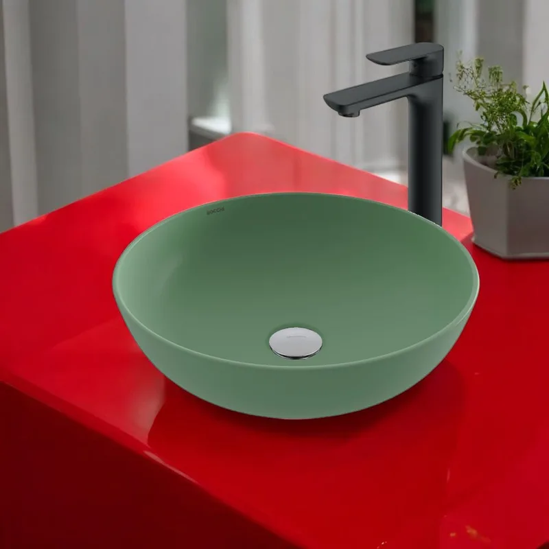BOCCHI 1494 Sottile Slim Line Ceramic Basin