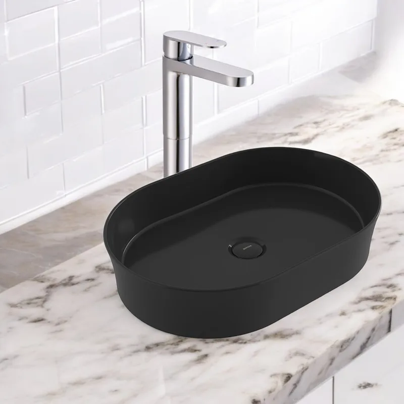 BOCCHI 1521 Sottile Slim Line Ceramic Basin