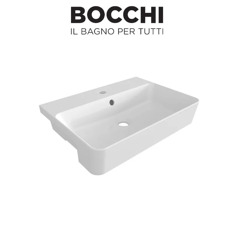 BOCCHI 1526 Milano Semi Ceramic Basin