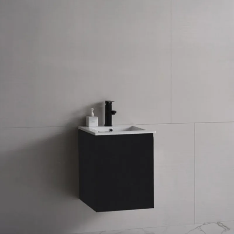 BR-A106 Black Stainless Steel Basin Cabinet
