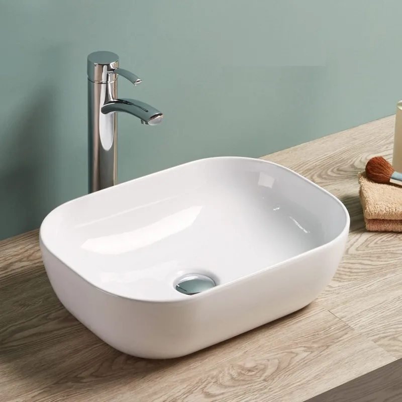 BT2005 Rectangular Ceramic Basin Slim Edge
