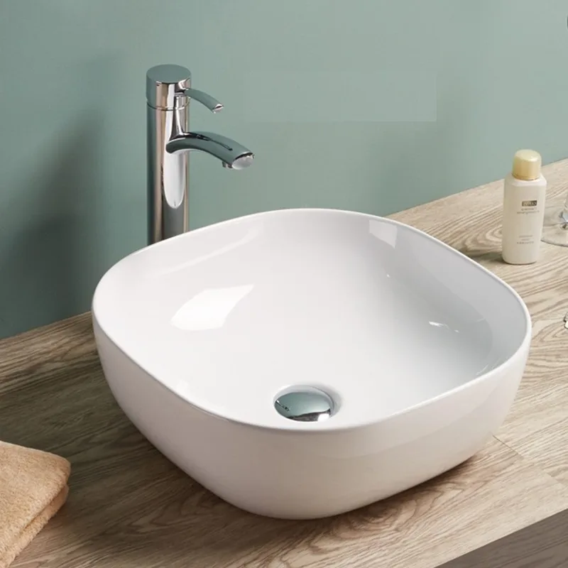 BT2007 Square Ceramic Basin Slim Edge