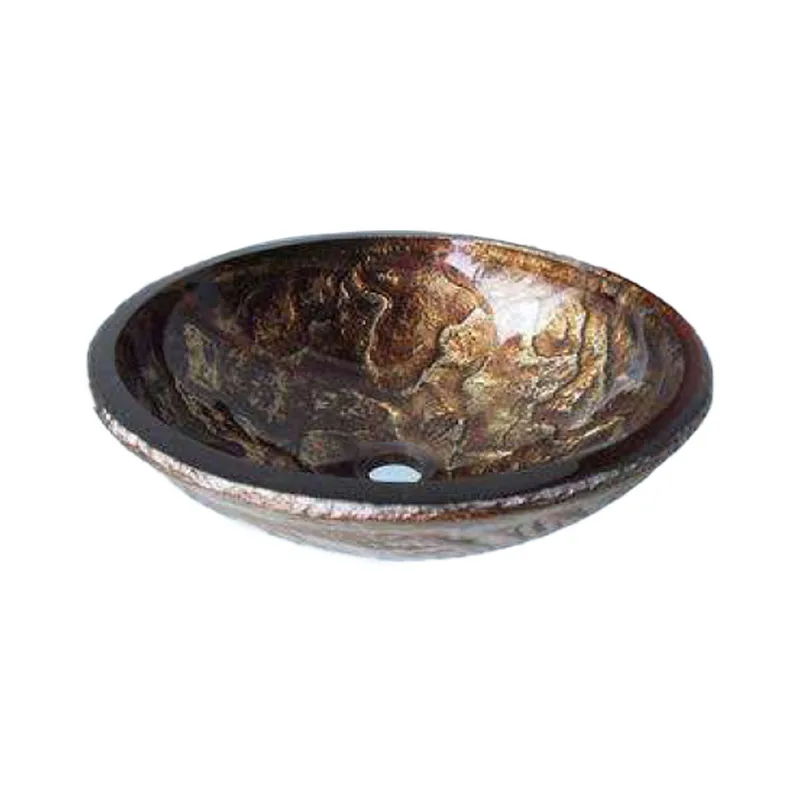 BW10-018 Texture Glass Basin