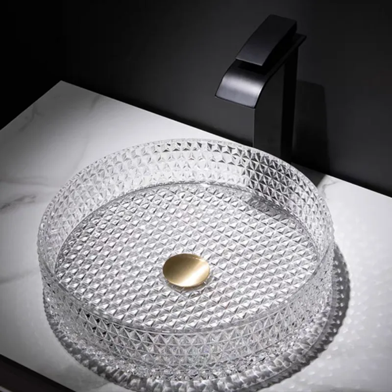 BW20-032 Crystal Glass Basin