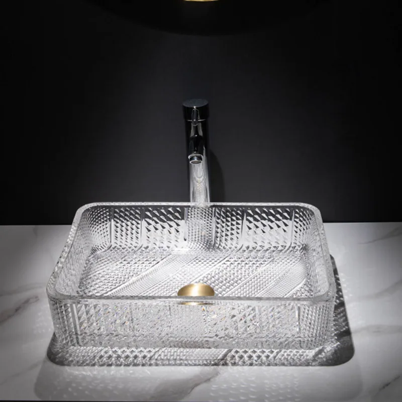 BW21-005 Crystal Glass Basin