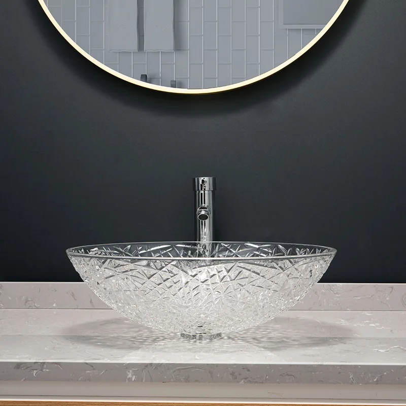 BWY20-033 Crystal Glass Basin