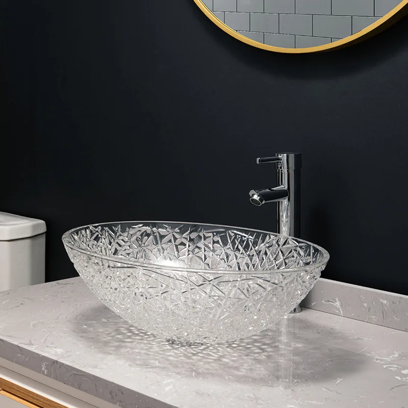 BWY20-033 Crystal Glass Basin