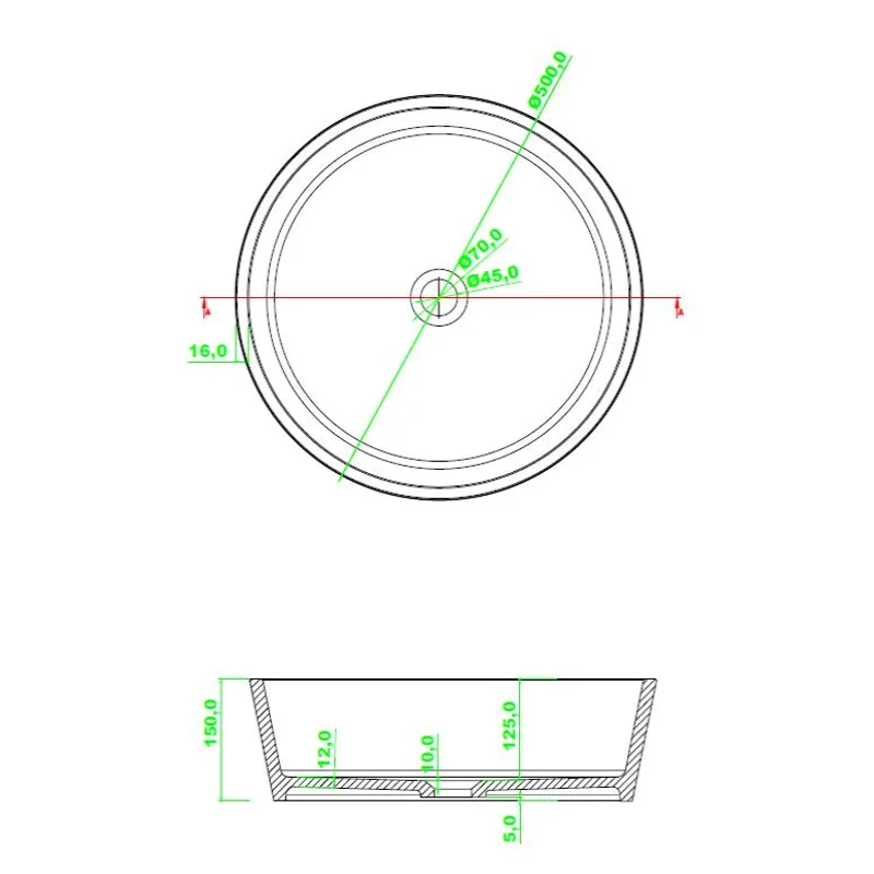 C4 Counter-Top Basin