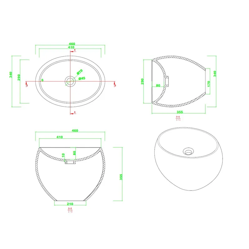 C7 Counter-Top Basin