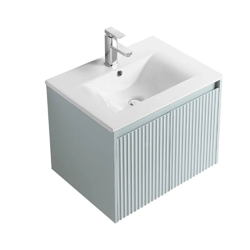 Cubi Cube COVE 600mm Basin Cabinet (Cameo Green)