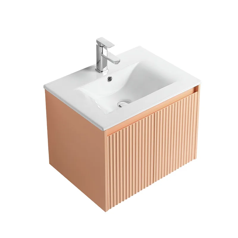 Cubi Cube COVE 600mm Basin Cabinet (Darling Peach)