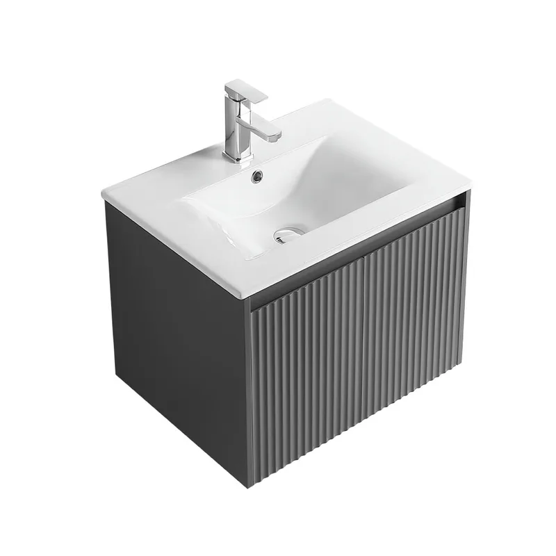 Cubi Cube COVE 600mm Basin Cabinet (Shadow Grey)
