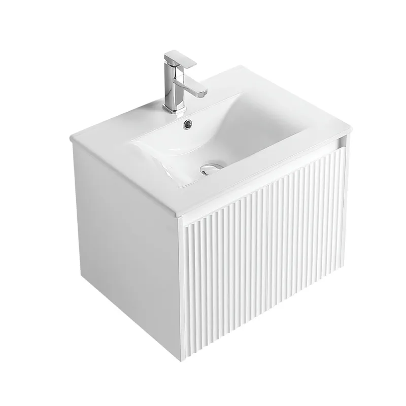 Cubi Cube COVE 600mm Basin Cabinet (Snow White)