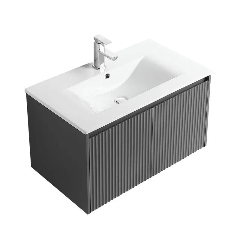 Cubi Cube COVE 800mm Basin Cabinet (Shadow Grey)