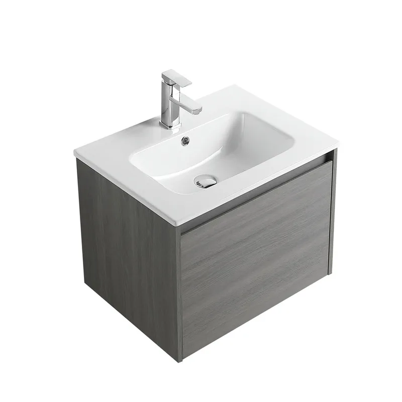 Cubi Cube GAIA 600mm Basin Cabinet (Ash Grey)