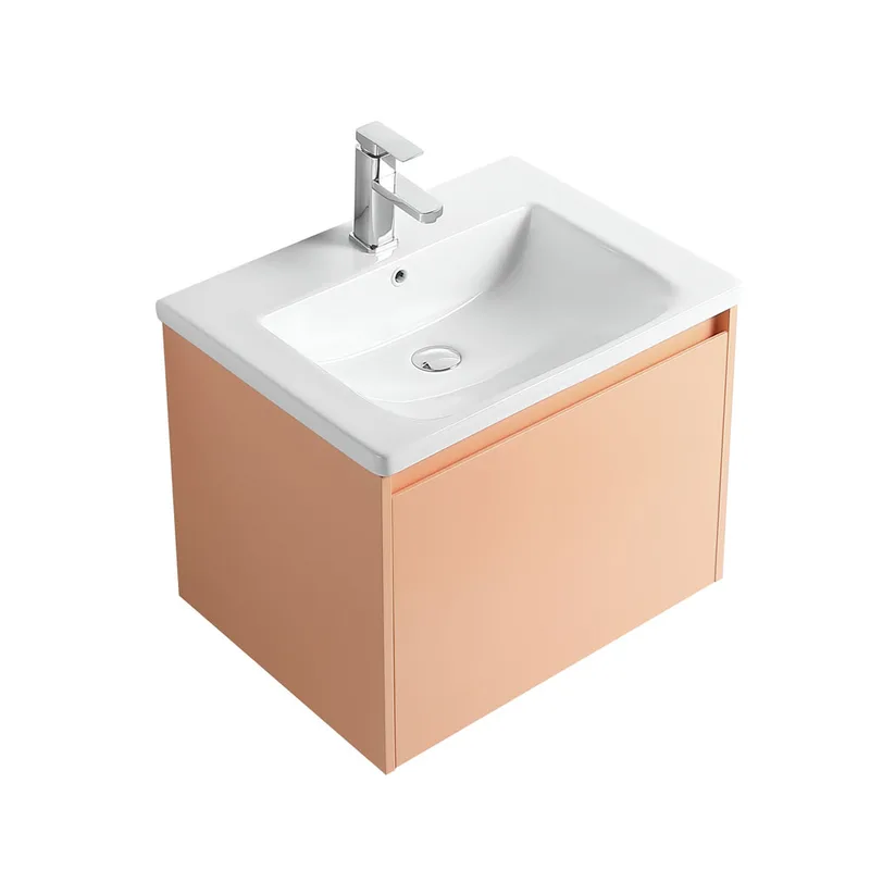 Cubi Cube GAIA 600mm Basin Cabinet (Darling Peach)