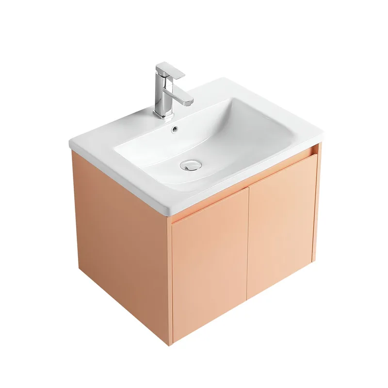 Cubi Cube GAIA 600mm Basin Cabinet (Darling Peach)