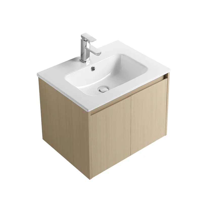 Cubi Cube GAIA 600mm Basin Cabinet (Light Oak)