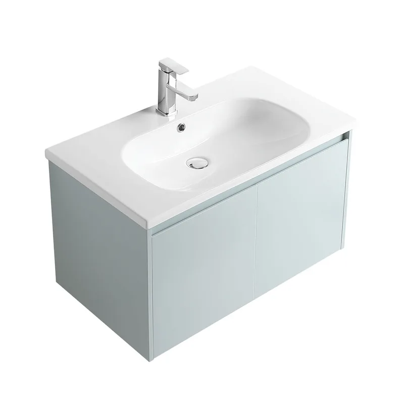 Cubi Cube GAIA 800mm Basin Cabinet (Cameo Green)