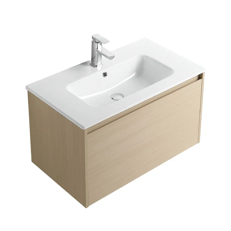 Cubi Cube GAIA 800mm Basin Cabinet (Light Oak)